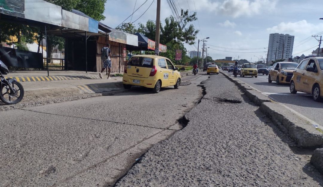 Protestas en Cartagena: Protestas por el contraflujo del Nuevo Bosque en Cartagena