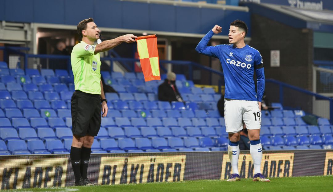 Gol James Everton: El golazo que le anularon a James contra el Leeds en Premier League