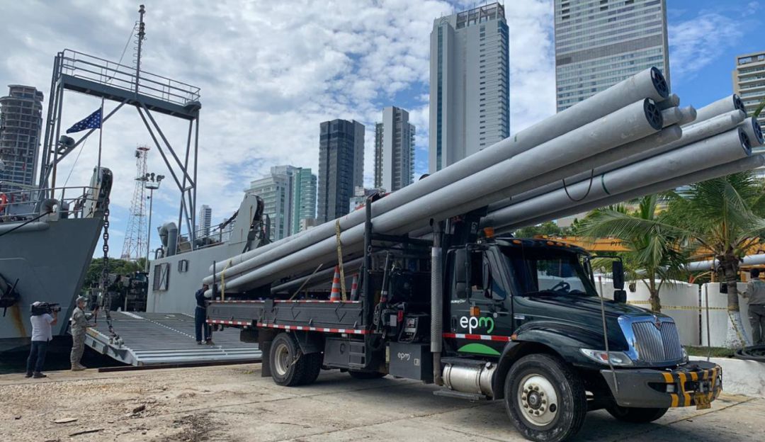 buque americano con ayudas para San Andrés: Zarpará desde Cartagena primer buque americano con ayudas para San Andrés