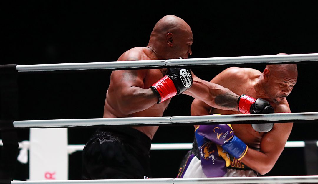 Pelea Mike Tyson: Mike Tyson en su regreso a los rings: "Feliz de no haber sido noqueado"
