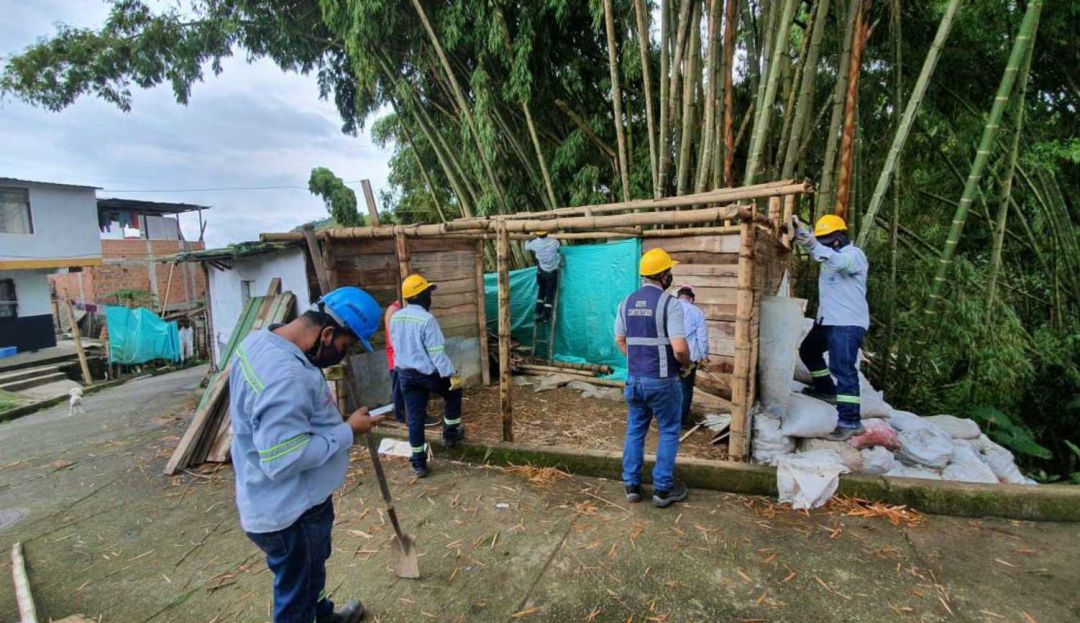 Invasiones en Pereira: Autoridades de Pereira desmontaron asentamientos ilegales en la ciudad