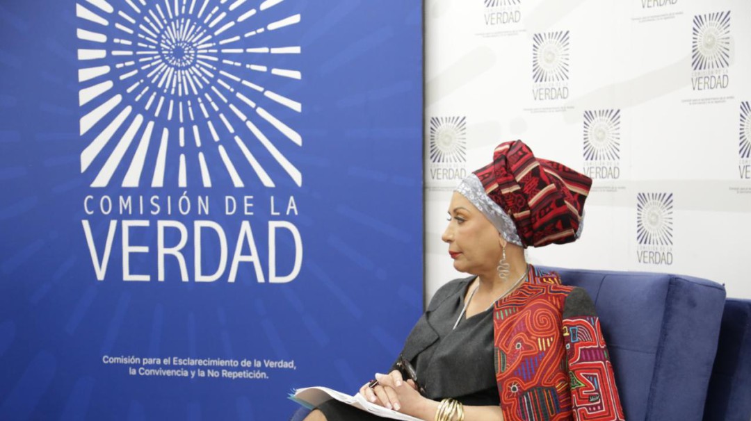Piedad Córdoba entregó una carta dirigida a Iván Márquez y Jesús Santrich