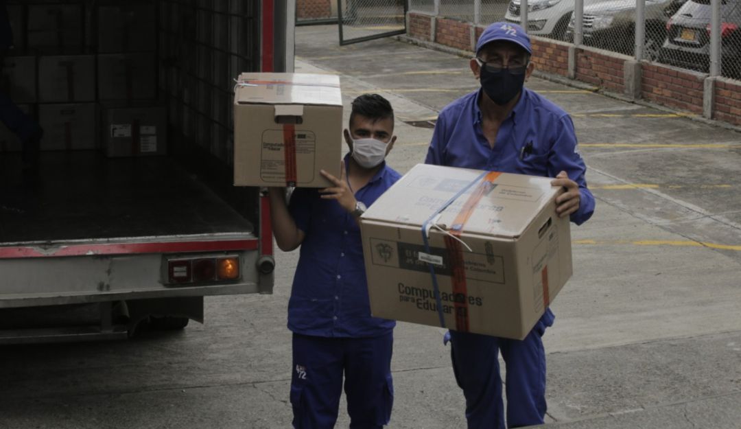 Computadores para estudiantes de Pereira: Mil computadores llegarán a Pereira para estudiantes de las zonas rurales