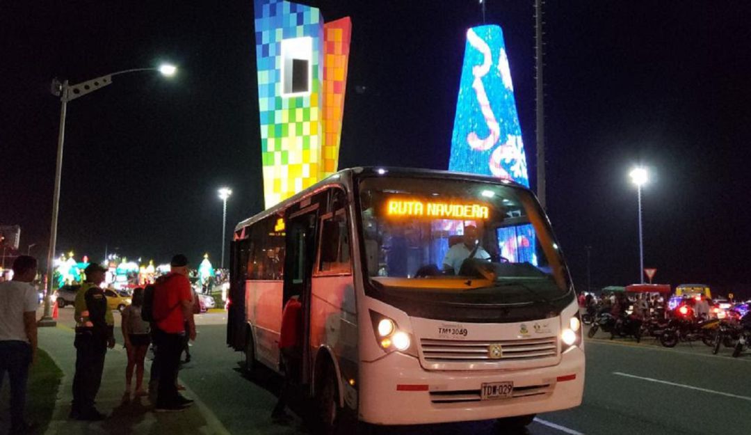 Gran Malecón del Río: Transmetro reactiva su ruta navideña y amplía horario de operación
