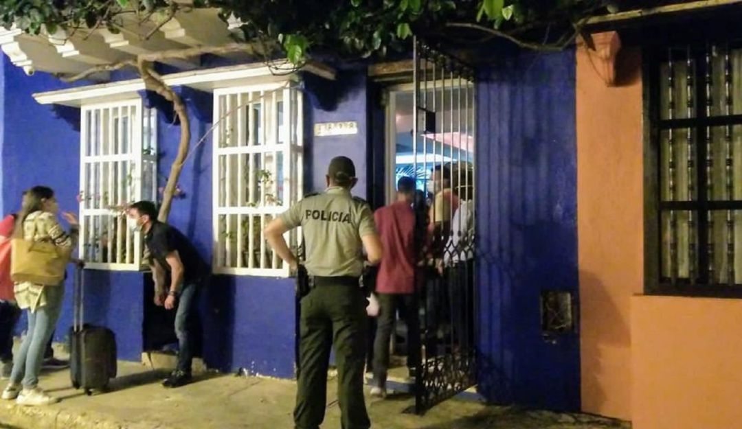 Fiestas clandestinas en Cartagena: Suspenden dos fiestas clandestinas en el Centro Histórico de Cartagena