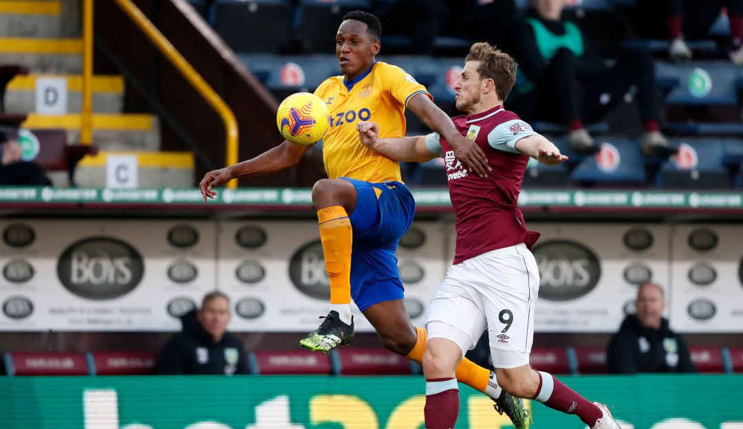 Everton James Mina: Everton, con James y un gran partido de Mina, empató con el Burnley