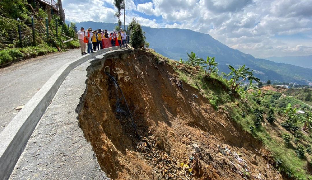 Deslizamientos en Medellín: En el Área Metropolitana hay 131 puntos en riesgo de deslizamiento