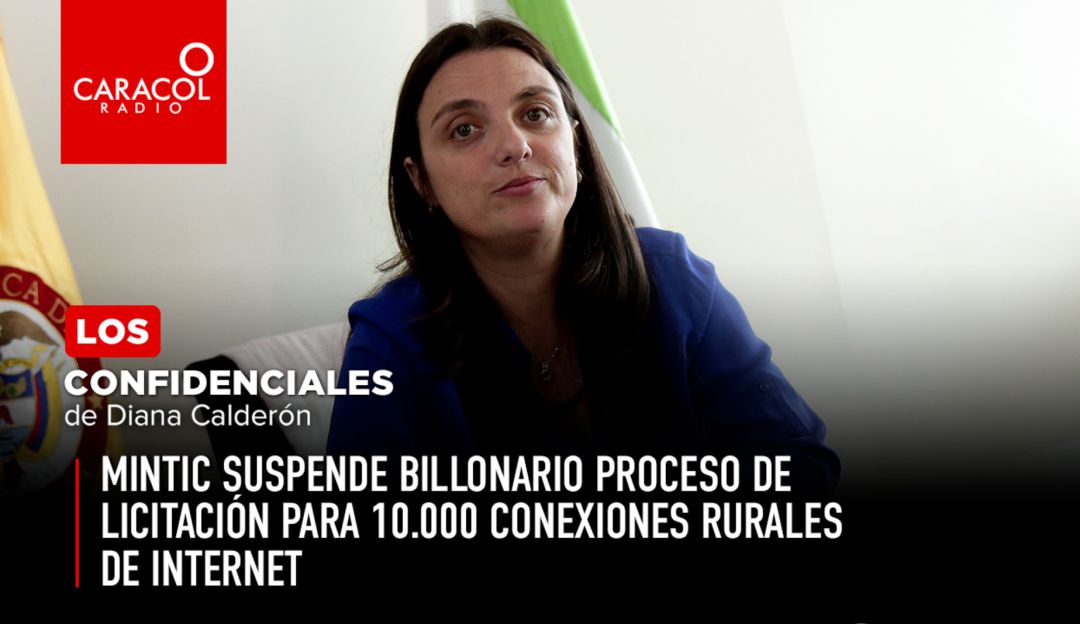 MinTIC suspende licitación para 10.000 conexiones rurales de internet