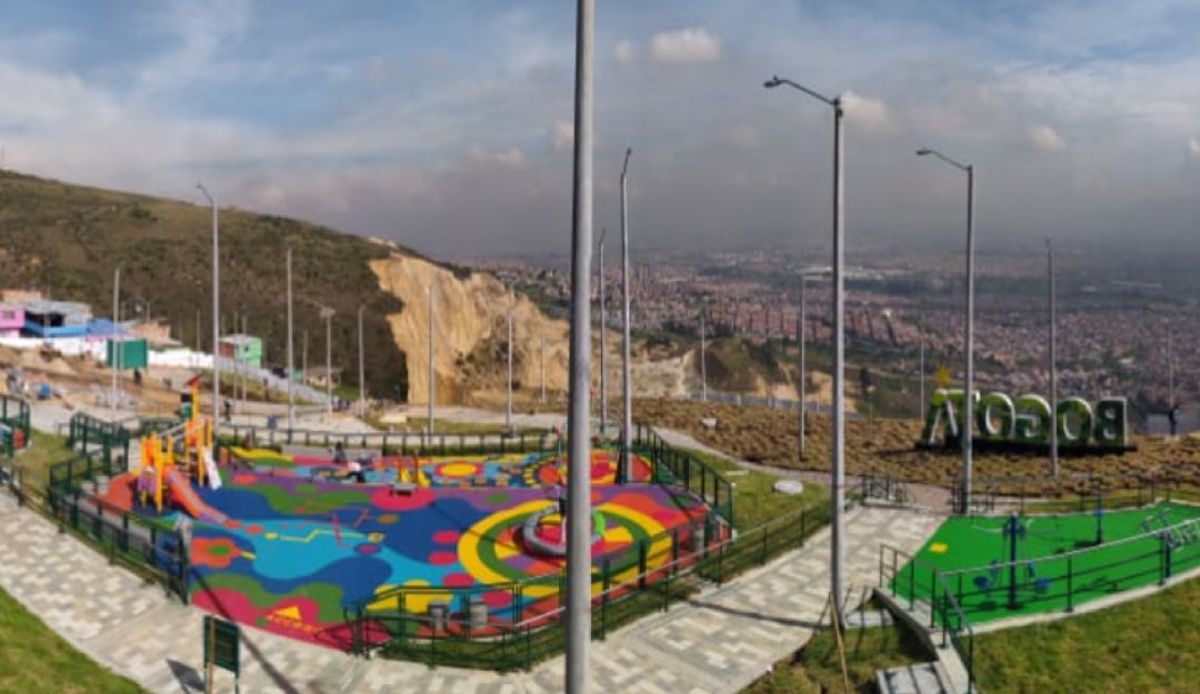 Miradro Illimaní: Quedaron listas varias obras del Mirador Illimaní, en Ciudad Bolívar