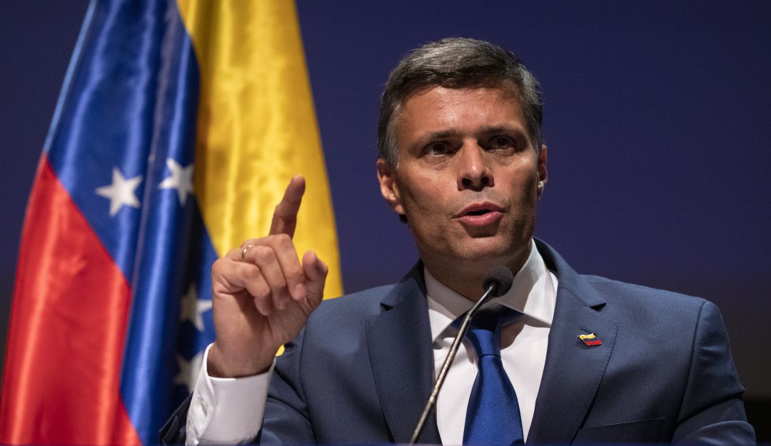 Leopoldo López Venezuela Nicolás Maduro Juan Guaidó: Leopoldo López inicia gira internacional para fortalecer alianzas de Guaidó