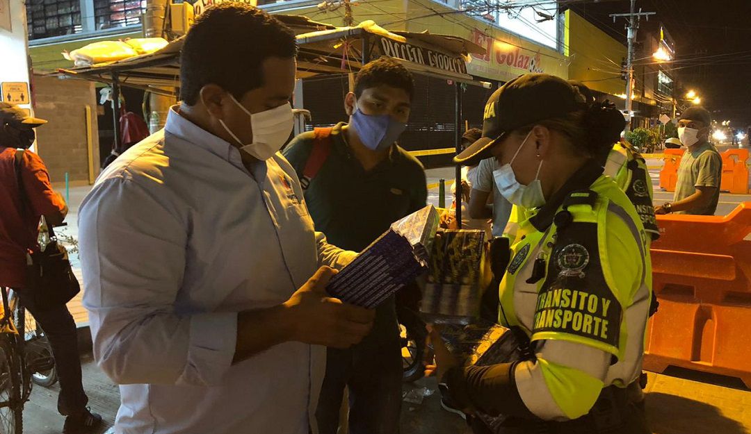 quemados polvora monteria cordoba noche de velitas diciembre alumbrado: Cero quemados en la Noche de Velitas en Montería