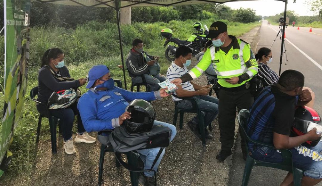 Campaña prevención cohecho en Bolívar: Policía de Bolívar realiza campaña para prevenir el delito de cohecho