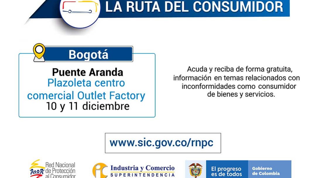 Más de 22 mil colombianos atendidos este año por la ruta del consumidor