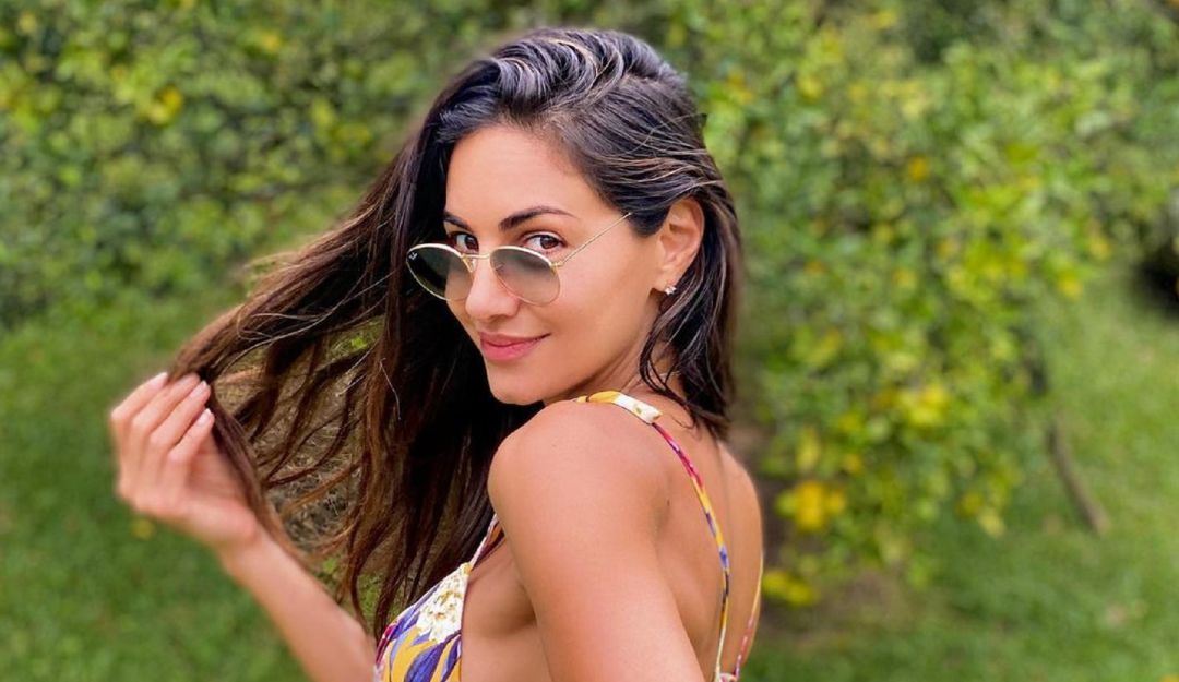 Valerie Domínguez en traje de baño: En bikini, Valerie Domínguez dio la bienvenida a festividades de fin de año