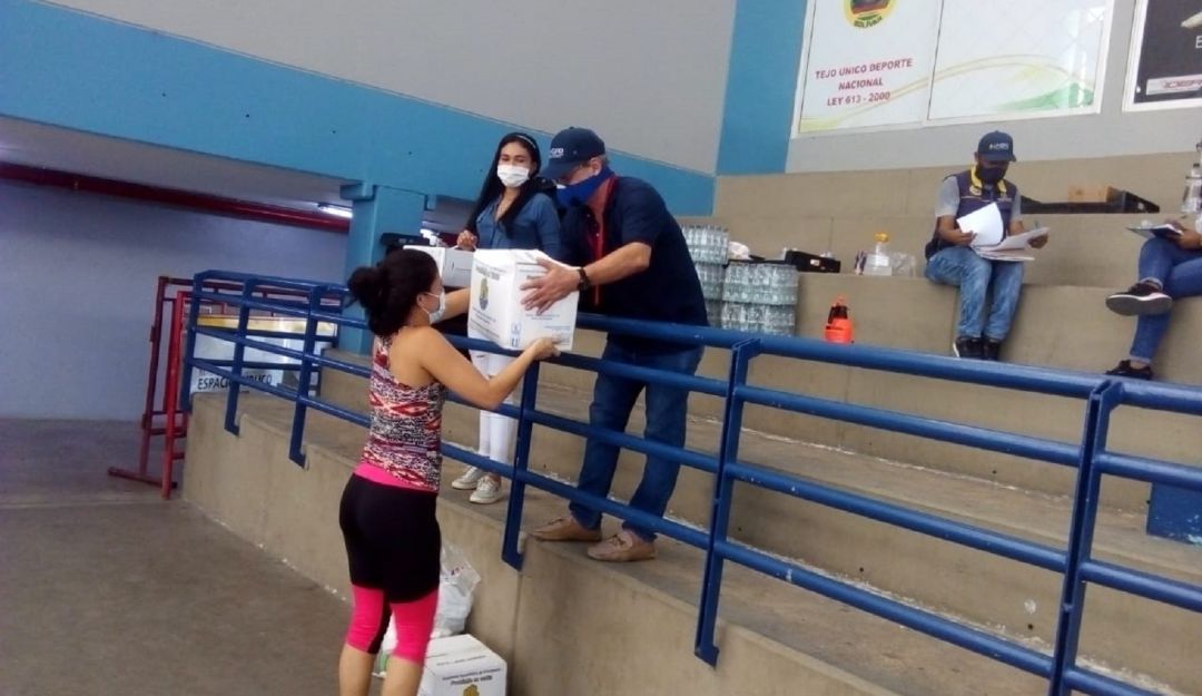 Alcaldía de Cartagena: Culmina atención a damnificados en el coliseo de Combates de Cartagena