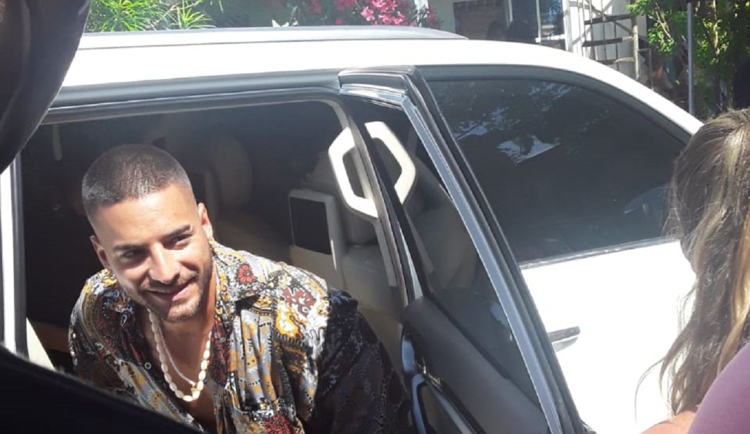 Maluma en Cartagena: Maluma estuvo en Cartagena y grabó un video en Barú