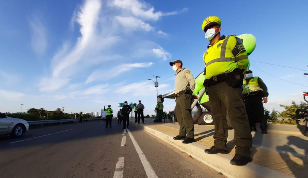 Policía en Cartagena: Policía de Cartagena realiza 18 capturas durante fin de semana