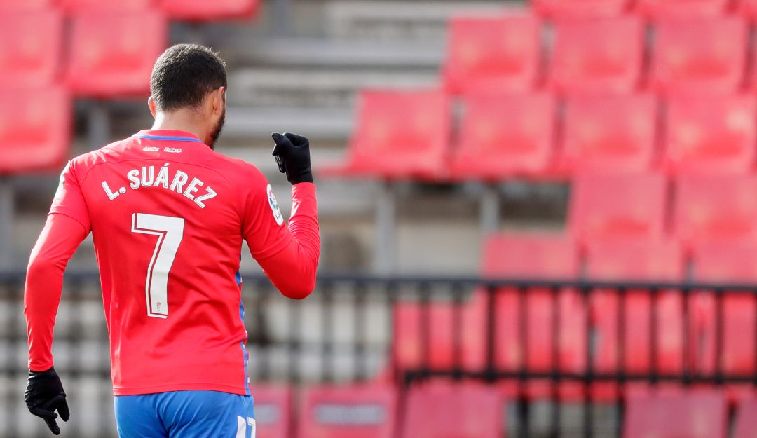 Luis Suárez colombiano: Con gol de Luis Suárez, Granada volvió a la victoria en LaLiga