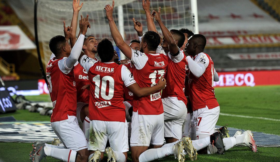 Hinchas Santa Fe: La emotiva celebración de Santa Fe con hinchas por clasificar a la final