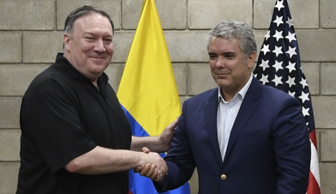 Llamada Duque Pompeo: Duque y Pompeo hablaron sobre Venezuela, Iota y COVID-19