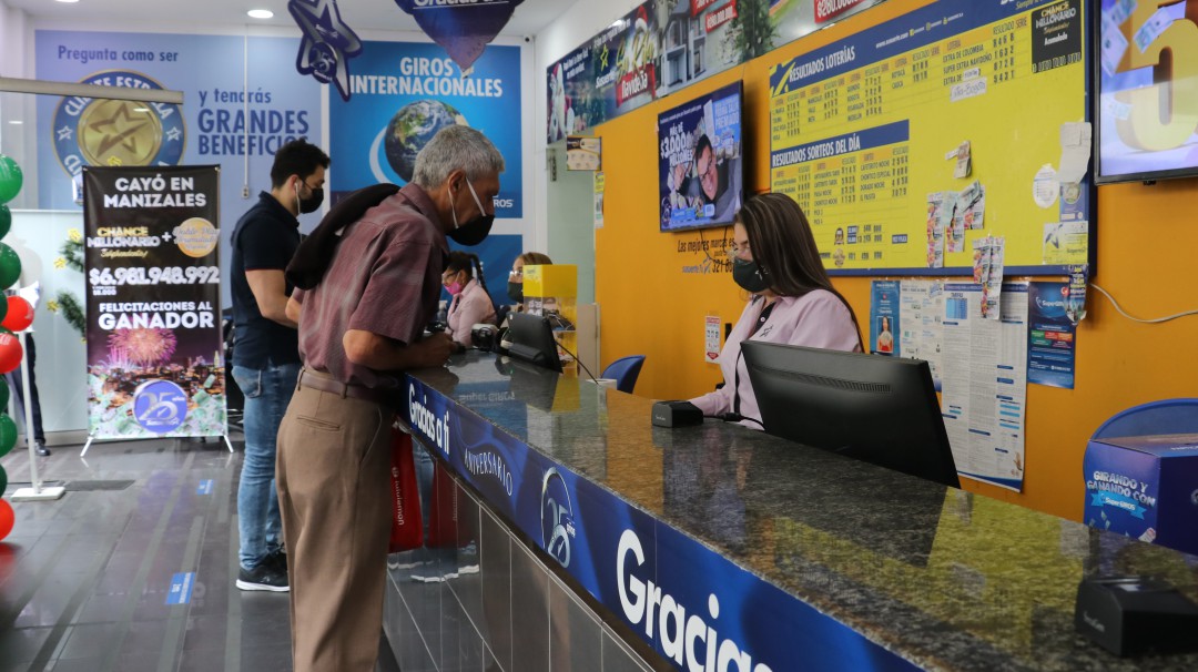 El acumulado más grande de chance en la historia del país cayó en Manizales