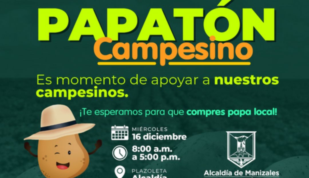 Papatón en Manizales: Mañana se realizará una papatón en Manizales