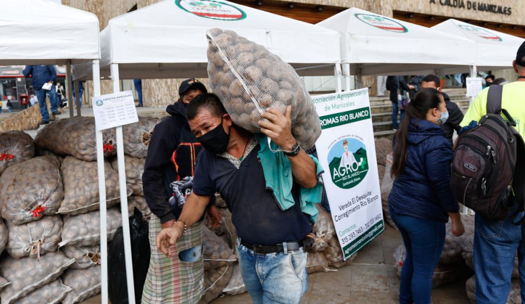 Papatón Campesina en Manizales