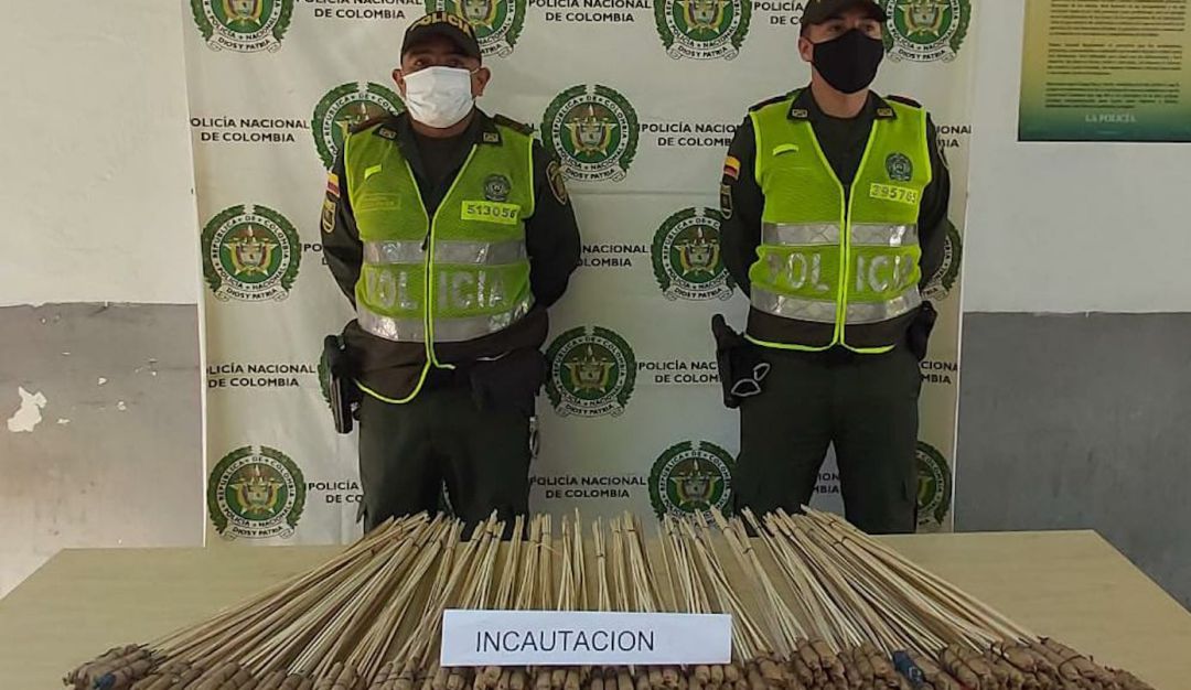Operativos contra la pólvora del Plan Navidad ‘próspera y segura’.