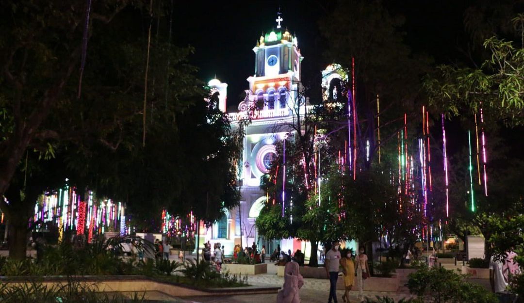 Alumbrado público navideño de Montería.