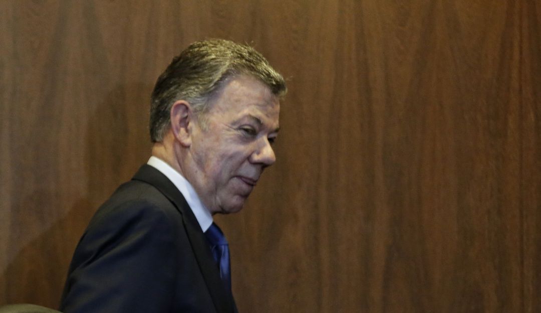 El Presidente Juan Manuel Santos