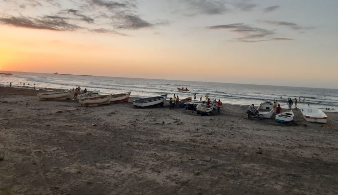 Pescadores sin faenas por fuertes vientos