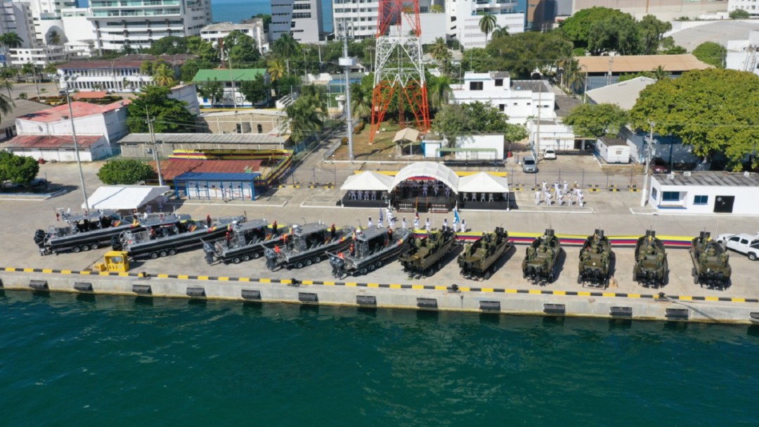 Armada recibió botes y vehículos para fortalecer seguridad en el Caribe