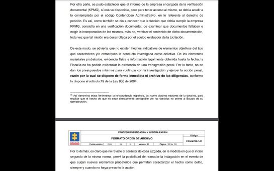 Fiscalía archivó investigación contra los estructuradores del SITP Fiscalía archivó investigación contra los estructuradores del SITP