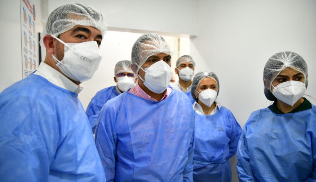 Personal médico de Santander