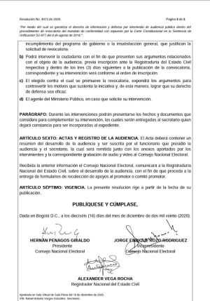Revocatoria de mandatos: Código Electoral endurece requisitos para revocar alcaldes y gobernadores Revocatoria de mandatos: Código Electoral endurece requisitos para revocar alcaldes y gobernadores