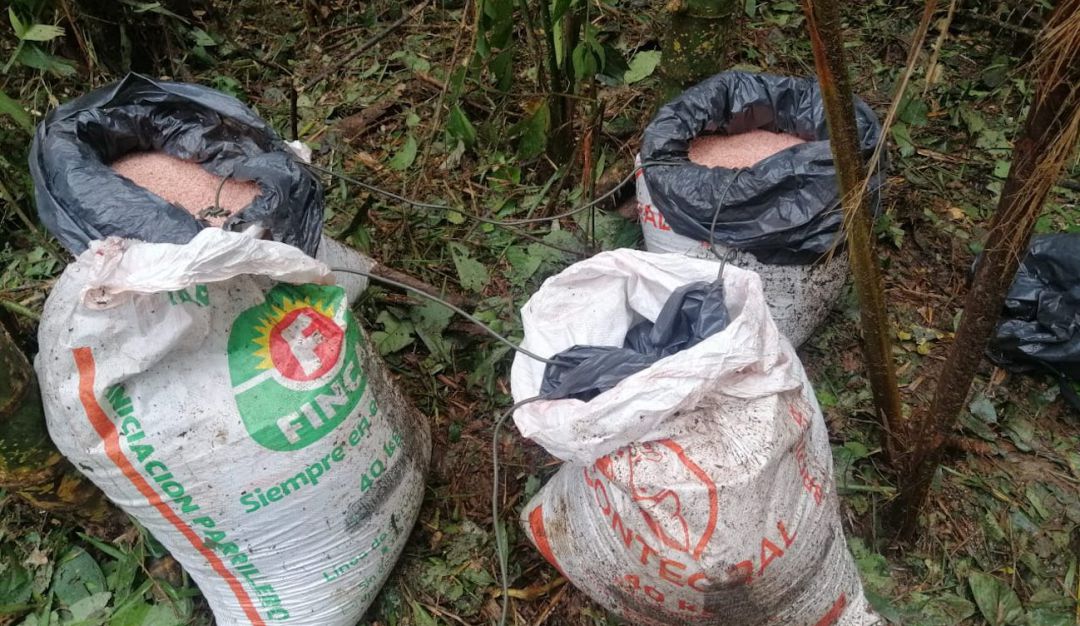 Una tonelada de explosivos incautada en el Putumayo