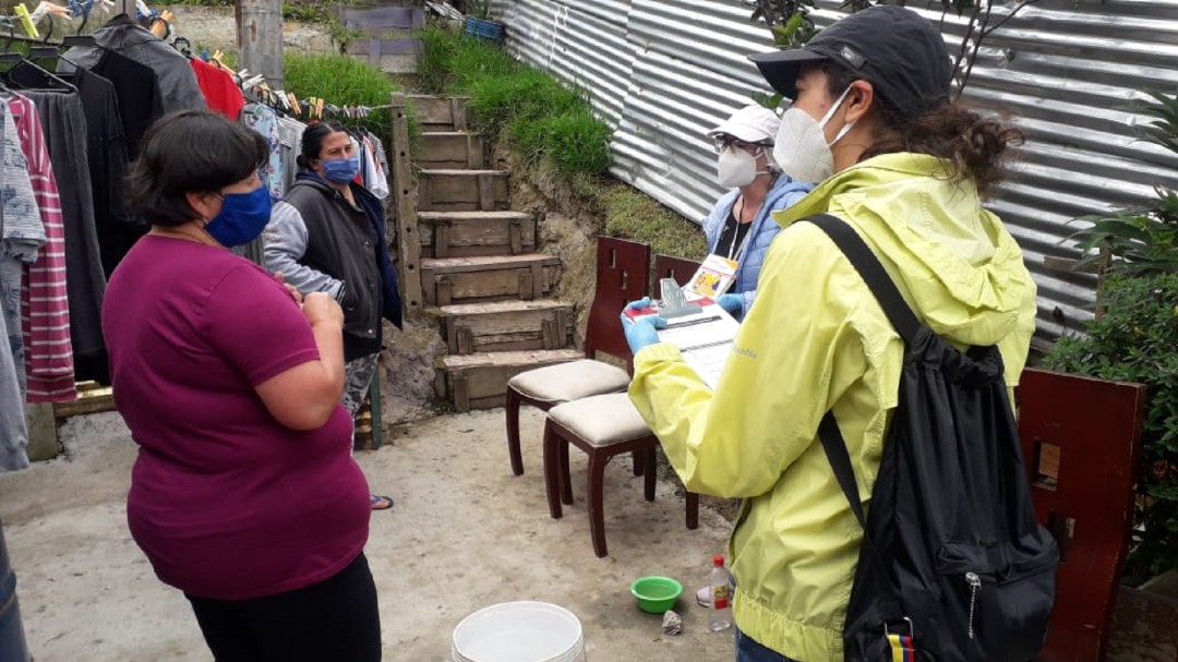 Población vulnerable de localidades de Bogotá en cuarentena recibirán ayuda