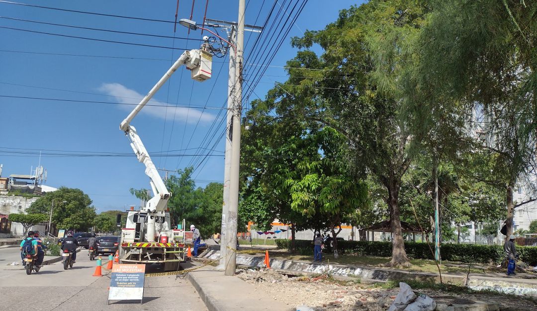 Trabajos de mejora de Afinia en Cartagena