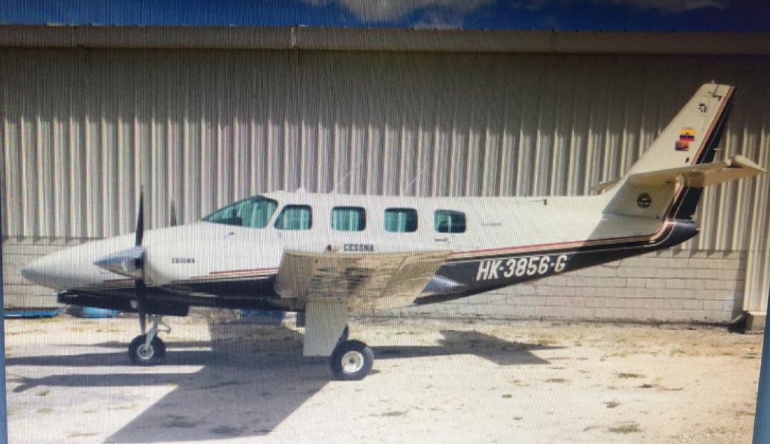 Esta fue la aeronave que desapareció.