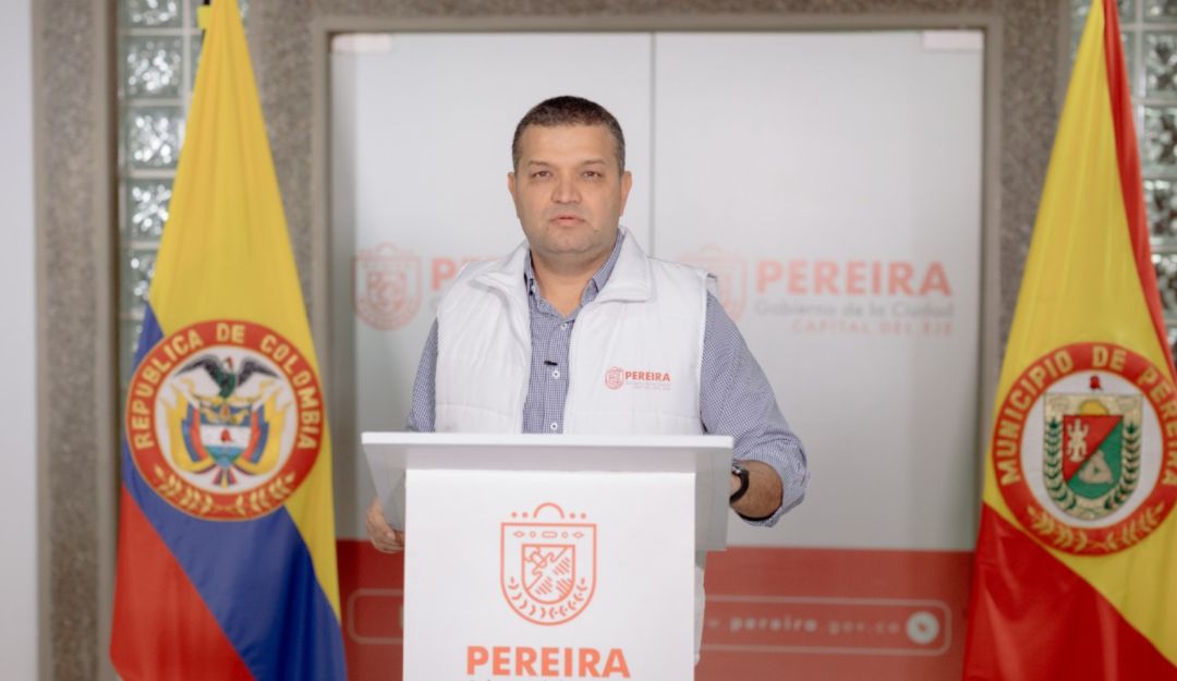 Alcalde de Pereira, Carlos Maya.
