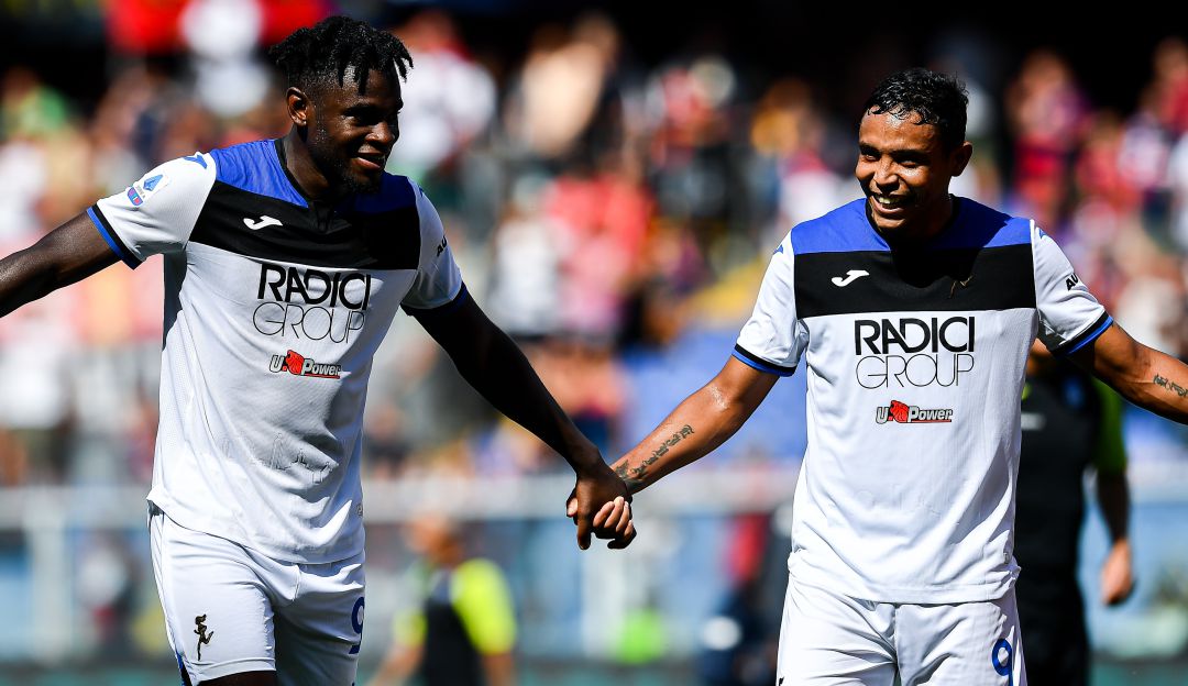 Duván Zapata y Luis Fernando Muriel