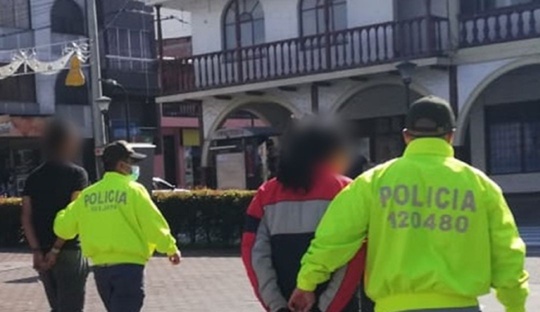 Capturados en Villamaría, Caldas