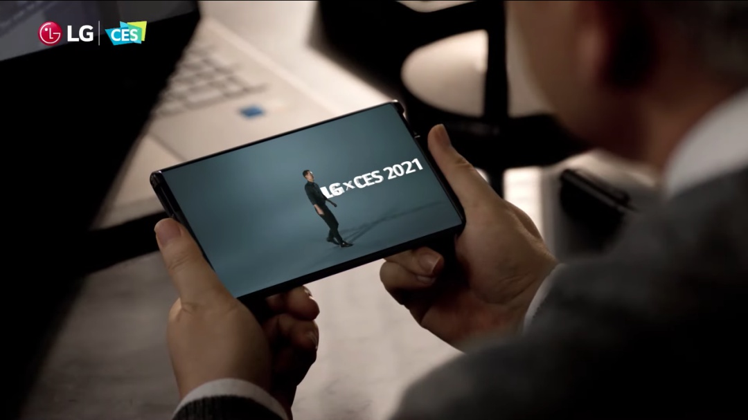 Día 2 del CES: LG da una "probada" de lo que será su LG Rollable