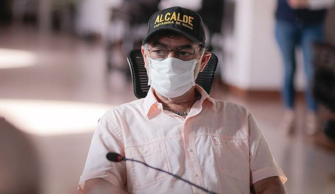 William Dau Chamat, alcalde de Cartagena