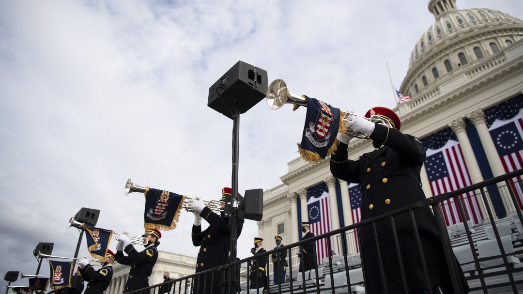 En imágenes: así se organiza Estados Unidos para posesión de Biden