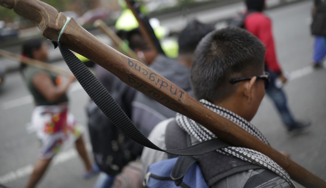 Líder embera fue ecuestrado por las AGC