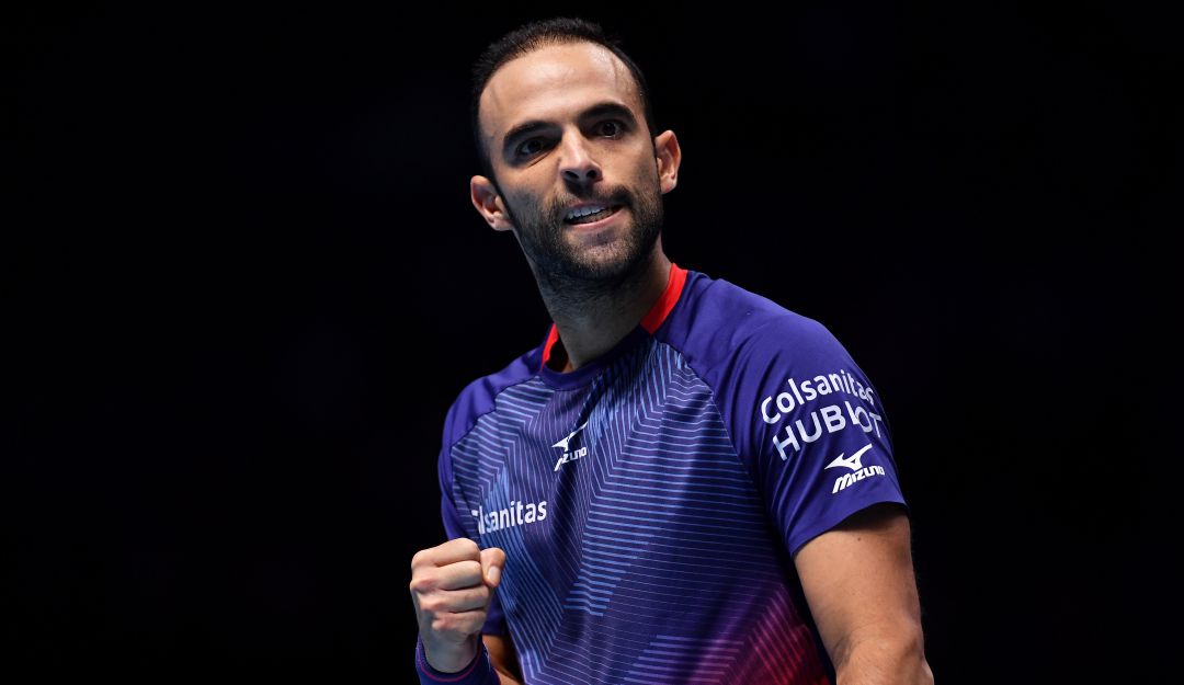 Juan Sebastián Cabal previo al inicio del Australian Open.