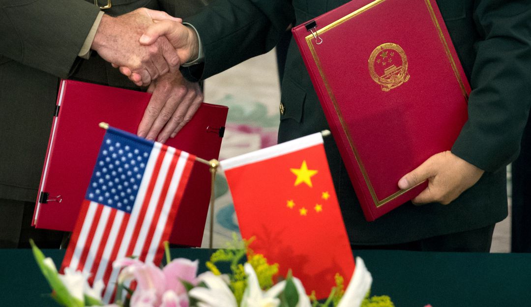 Momentos de diálogo entre diplomáticos chinos y estadounidenses en 2017 en medio de la guerra comercial impulsada por el expresidente Donald Trump.