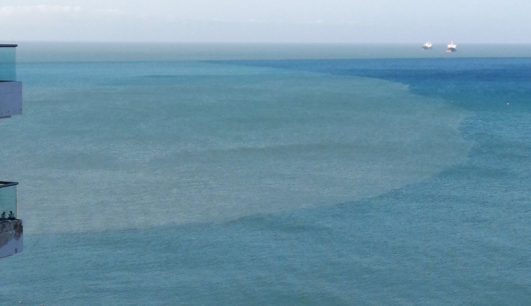 Mar Caribe: Los sedimentos de los ríos de la Sierra que se entrelazan con el mar Caribe