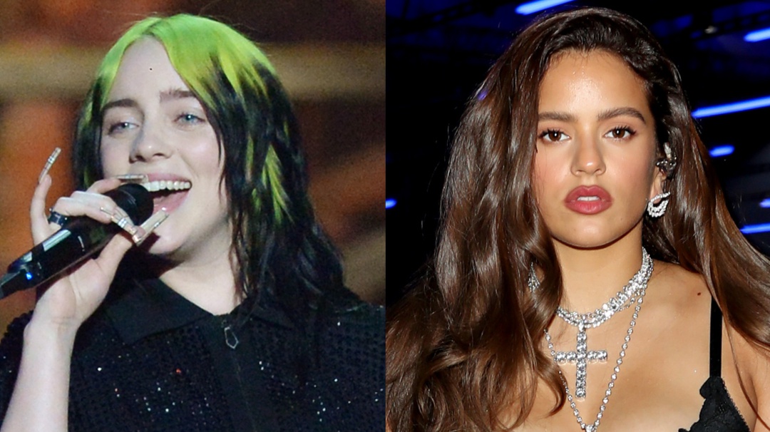 Billie Eilish y Rosalía estrenan colaboración para Euphoria
